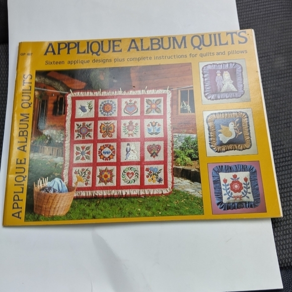 Applique Albums Quilts Quilting Quilt Patterns Book - Picture 1 of 2
